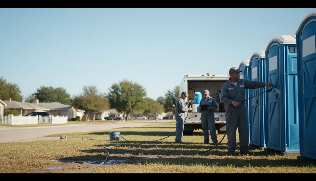 Long-Term Portable Toilet Rental in Marion, LA near me
